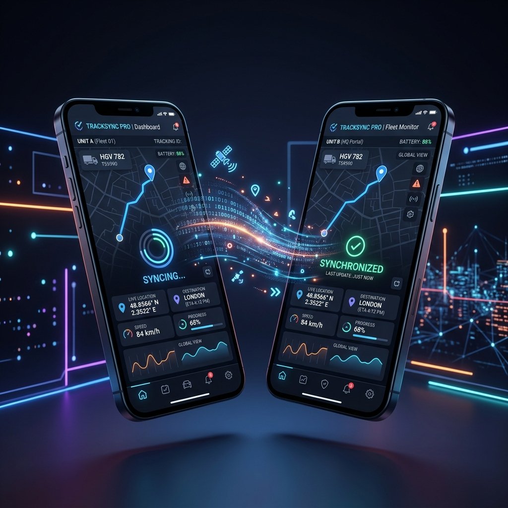 Tally Counter mobile counter application interface with low latency real-time multi-device synchronization