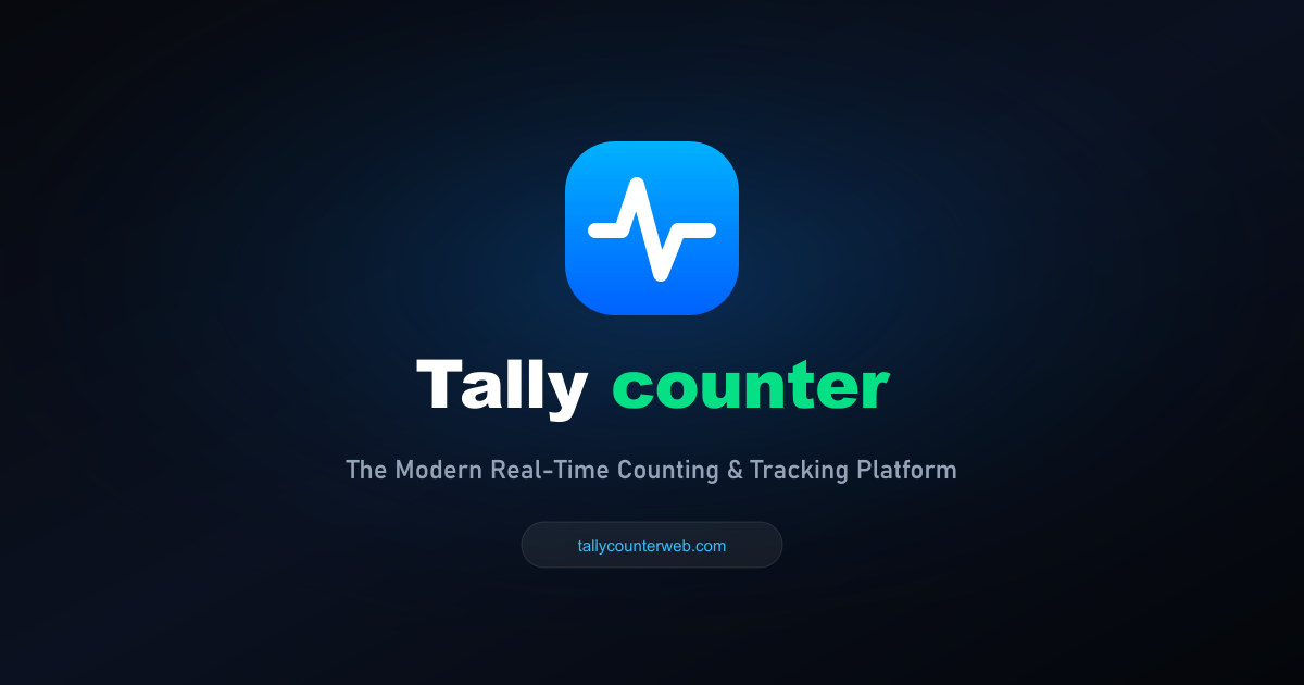 Tally counter